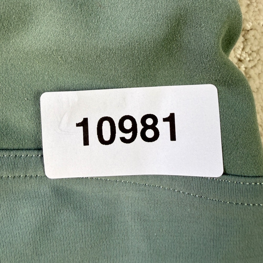 Lululemon License to Train High-Rise Short 2" Women 14 Grey Eucalyptus Logo - Picture 9 of 9